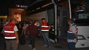 Edirne'de yakalanan 227 kaçak Afgan göçmen ülkelerine gönderilecek