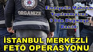 İstanbul merkezli 9 ildeki FETÖ operasyonunda 14 zanlı yakalandı