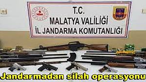Jandarmadan silah operasyonu 