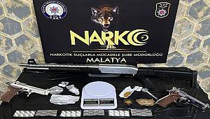 Malatya'daki uyuşturucu operasyonunda 13 tutuklama 
