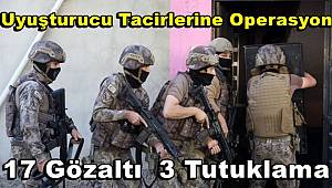 Malatya Merkezli 2 İlde  Uyuşturucu Operasyonu 