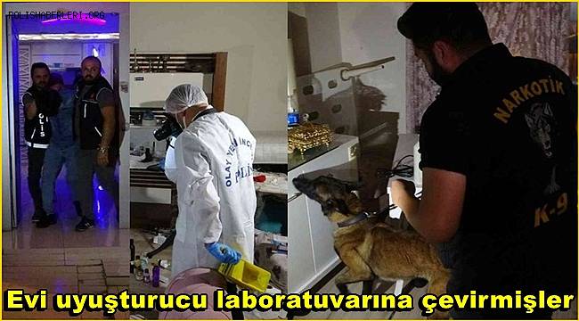 Mersin'de bir evde 3 kilo 390 gram metamfetamin ele geçirildi 