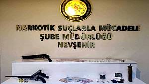 Nevşehir'de uyuşturucu operasyonunda 25 zanlı yakalandı 
