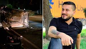 Önce işçi servisi sonra hafif ticari aracın çarptığı motosikletli öldü