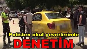 Polisten okul çevrelerinde denetim 