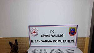 Sivas'ta midesinde uyuşturucuyla yakalanan yabancı uyruklu zanlı tutuklandı
