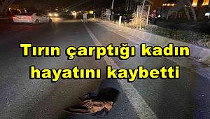 Ağrı’da tırın çarptığı kadın hayatını kaybetti 