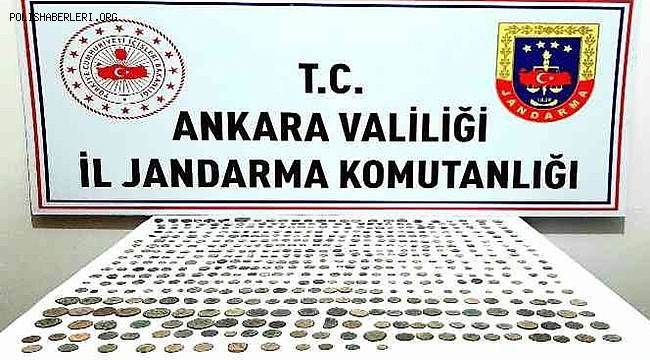 Ankara İl Jandarma Komutanlığı, tarihi eser kaçakçılarına göz açtırmadı