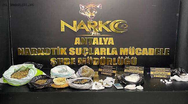 Antalya polisi, uyuşturucu tacirlerine bayram yaptırmadı 