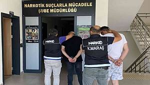 Kahramanmaraş’ta uyuşturucuya 3 tutuklama 