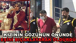 Kızının yanında eşini öldüren sanığın, ağırlaştırılmış ömür boyu hapsi istendi