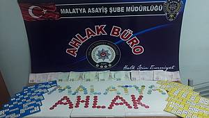 Malatya'da kumar oynayan 34 şahsa işlem yapıldı