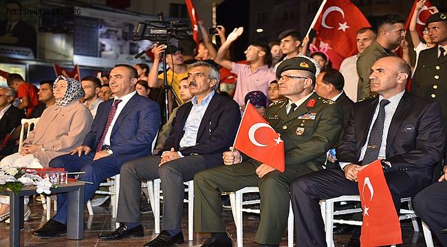 Sınır kenti Kilis’te 15 Temmuz Demokrasi ve Milli Birlik Günü etkinliği 