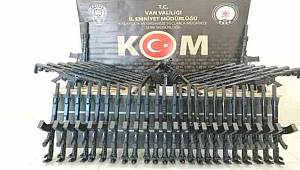 Van'da 150 adet av tüfeği ele geçirildi
