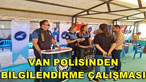 Van polisinden bilgilendirme çalışması