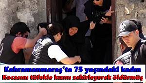 75 yaşındaki kadın kocasını tüfekle, kızını zehirleyerek öldürmüş