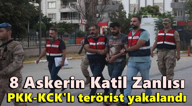 8 askerin katıl zanlısı PKK-KCK'lı terörist yakalandı 