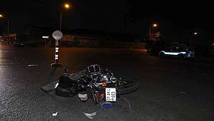 Adana’da cipe çarpan motosiklet sürücüsü öldü 