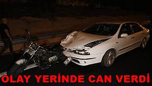 Adana'da otomobil motosikletle çarpıştı 1 kişi öldü 
