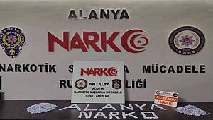 Alanya narko timler, 3 bin 840 uyuşturucu hap ele geçirdi 