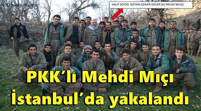 Bakan Soylu duyurdu, PKK’lı Mehdi Mıçı İstanbul’da yakalandı