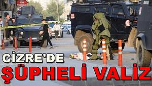 Cizre'de Şüpheli Valiz Patlatıldı, Meraklı Kalabalık Dikkatlerden Kaçmadı