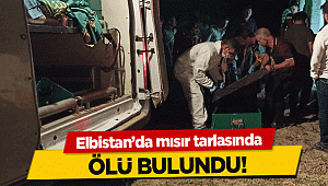 Elbistan'da 48 yaşındaki adam mısır tarlasında cansız bulundu