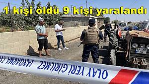 Gaziantep'te akrabalar arasında çıkan kavgada 1 kişi öldü, 9 kişi yaralandı
