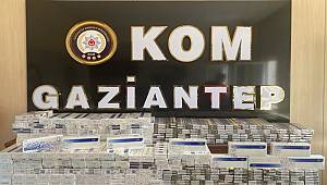 Gaziantep'te bir tırda 2 bin 670 paket kaçak sigara ele geçirildi 