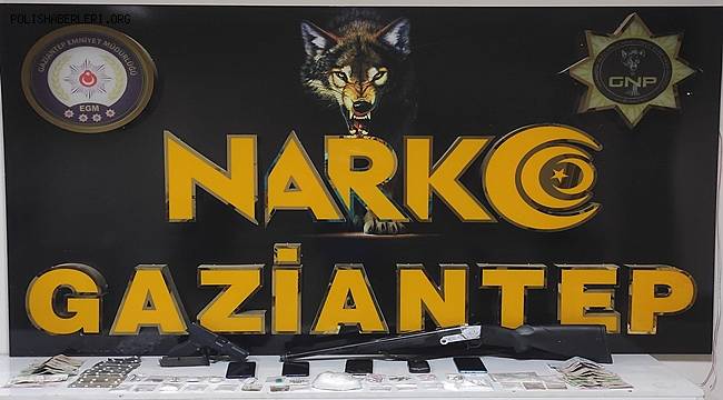 Gaziantep'te uyuşturucu operasyonunda 18 zanlı yakalandı