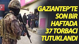 Gaziantep'te uyuşturucu ticaretine 37 tutuklama 