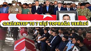 Gaziantep'teki trafik kazasında hayatını kaybedenler son yolculuklarına uğurlandı