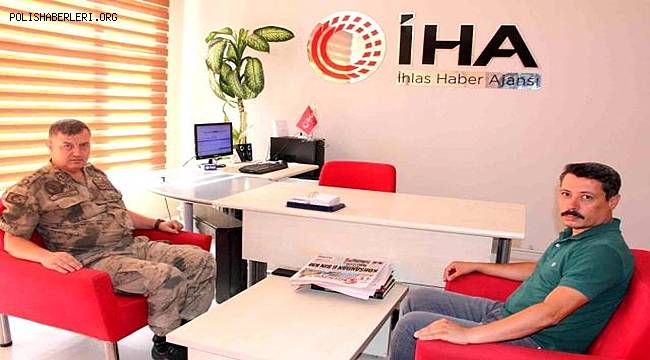 İl Jandarma Komutanı Erbakıcı, İHA'nın acısını paylaştı 