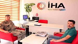 İl Jandarma Komutanı Erbakıcı, İHA'nın acısını paylaştı 