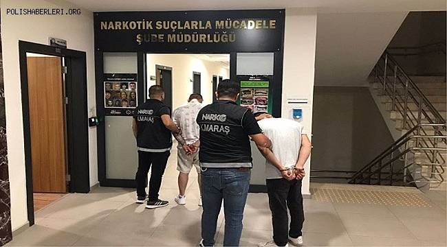 Kahramanmaraş’ta uyuşturucu operasyonuna 6 tutuklama 