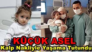 Kalp Nakliyle Yaşama Tutunan Küçük Asel, Yoğun Bakımdan Çıktı