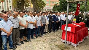 Kazada ölen uzman çavuş son yolculuğuna uğurlandı