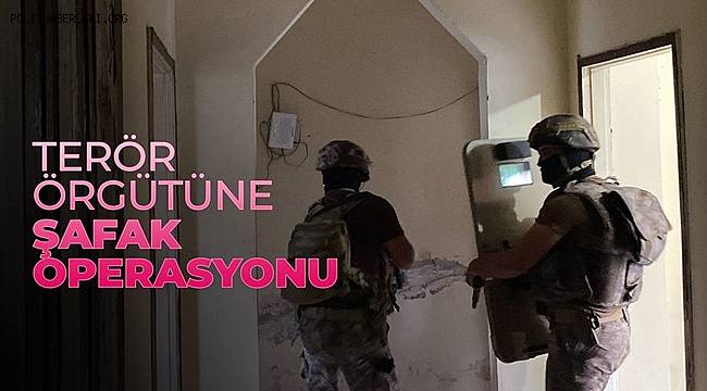 Mersin'de PKK'nın ilk eyleminin yıl dönümünde ortalığı karıştıracaklara şafak operasyonu 