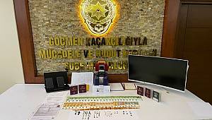 Resmi belgede sahtecilik yapan 3 yabancı uyruklu şahıs yakalandı