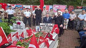 Şehit Eren Bülbül ölümünün 5. yıldönümünde mezarı başında anıldı 