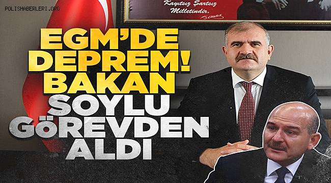 Siber Suçlarla Mücadele Daire Başkanı Erdal Çetinkaya görevden alındı