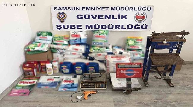 Ünlü markaların taklidi deterjan ve çay ürünleri ele geçirildi 