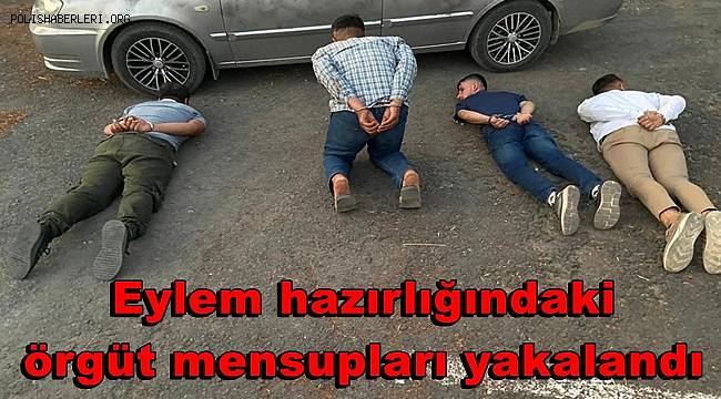 Diyarbakır'da eylem hazırlığındaki örgüt mensupları yakalandı 