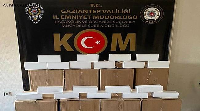 Gaziantep'te kaçakçılık operasyonunda 3 şüpheli yakalandı 