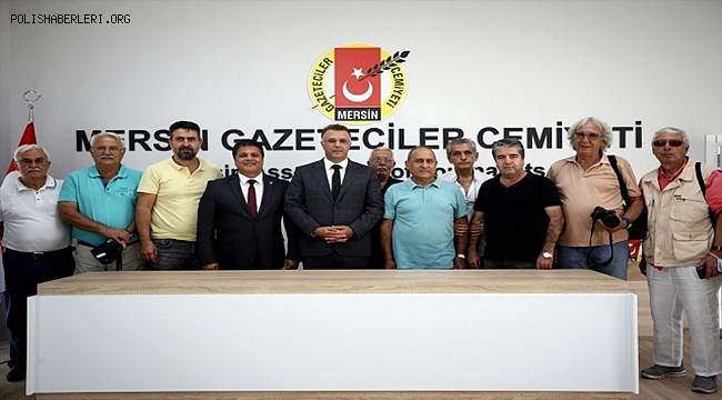Mersin Cumhuriyet Başsavcısı Tolgahan Öztoprak gazetecilerle buluştu 