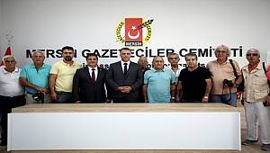 Mersin Cumhuriyet Başsavcısı Tolgahan Öztoprak gazetecilerle buluştu