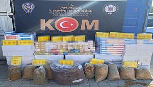 Van'da Gümrük Kaçağı Sigara Ele Geçirildi
