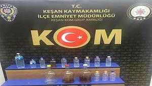 Aracında ve evinde litrelerce ev yapımı içki ele geçirildi 