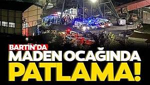 Bartın'da maden ocağında patlama