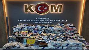 Diyarbakır merkezli 3 ilde kaçakçılık operasyonu,10 gözaltı